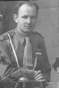 Arnošt Kubínský - a photo signed on 12 January 1936