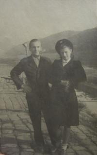 Brother  Jan Pusch with his wife