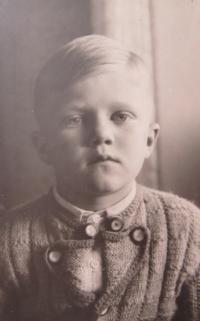 Alfred Heinisch as a child