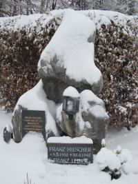 The grave of two Germans who were shot on the town square in Rýmařov in 1945