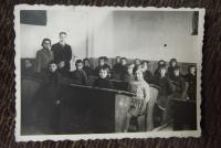 In the classroom of zdolbunov's school