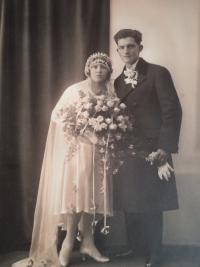 Parents of Marie Tesařová