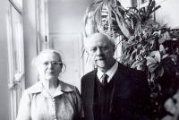 Rodiče Bohumír a Božena Alšovi (Axmanovi), 70. léta