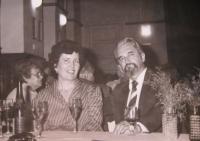 Bohuml Robeš with his wife