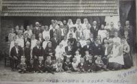 The wedding of the parents of Bohumil Robeš in 1929 