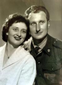 28 - Mrs Jana and Vaclav Obadálek - 1960