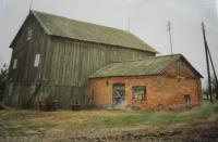 The mill which belonged to Olga Čvančarová’s family (the Havričenkos) in Černý Les, Volhynia. Photographed in the 1990s