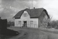 The house in Žďárec u Skutče, where Mr. and Mrs. Bartůněk lived together