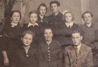 The family on their way to Ukraine for the father’s death certificate in 1958