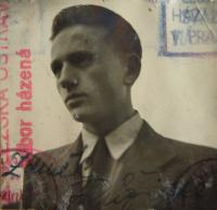 Zdeněk Růžička as a young man