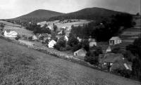 Defunct village Kamenné (Steingrund), where Inge Bahrová was born