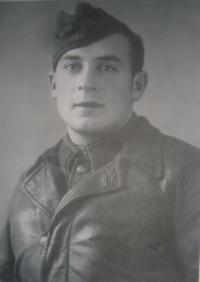 Ondrej Hiadlovský in slovak army, year 1943