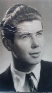 F. Černý as a young man