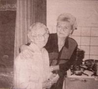Mother Helena with his wife Božena