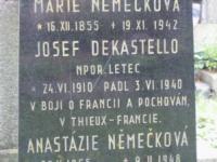 Cenotaf of First Lieutnant Dekastello