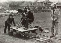 Natáčení absolventského filmu v Arménii, rok 1979