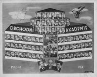 Graduating class of the Trade Academy 1941