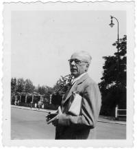 Father prof. Rudolf Holý, Prague 1942 