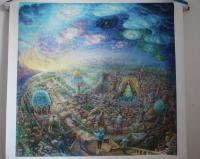 kopie obrazu nebeského Jeruzaléma - 
