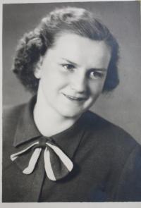 Anne-Lise Rösler in the 50s