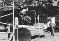 Jaroslav Piskáček on the horse