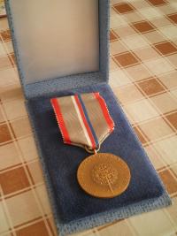 The medal "20th Anniversary of the Liberation of ČSSR". 