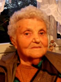 A portrait of Vlasta Hynčíková, Úboč 2014