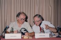 Jan Jeník (on the left) at conference in Sevilla - 1995