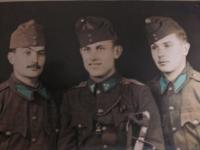 Picture of his father when he served in Hungarian army during WW II