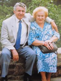 Silvio with his wife
