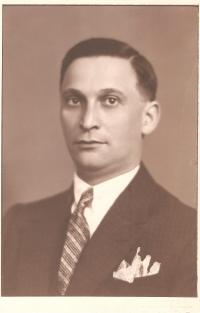 Oskar's father Josef Dub, 1930s