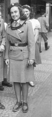 Eva Potůčková, historical photograph