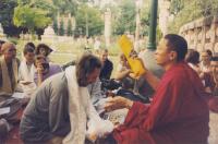 2003 Indie, zasvěcení - buddhistické jméno Nepohnutelný (Dharma Daata)