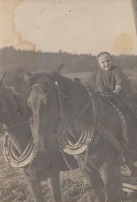 1956 na koních dědečka