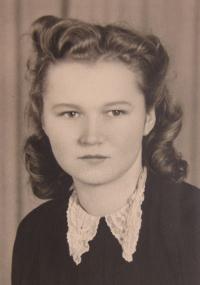 Eliška Mišunová v roce 1944
