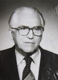 Manžel František Mišun v roce 1971