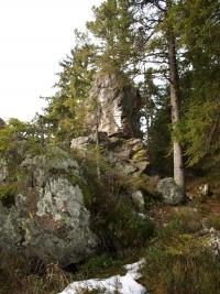 Františkov - the rock formation Beer Pot - this is where they waited for Kilián