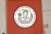 A Commemorative Medal for the 30th Anniversary of the Liberation of Czechoslovakia