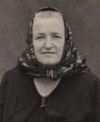 His grandmother Anastázie Horáková