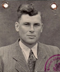 Zdeněk Horák as a young man