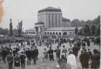 Pohřeb obětí 21. 8. 1968 v Liberci
