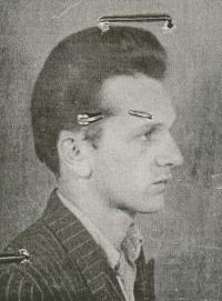 Aurel Baghiu. Photo from his arrest