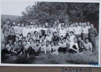 Letný kresťanský tábor, lokalita Jašternô, 1962