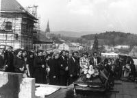 Funeral of Pavel Wonka in Vrchlabí