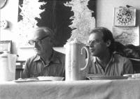 Symposium in Jan Urban's apartment in 1988