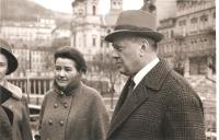 Anna Fidlerová s Karlem Högerem, Karlovy Vary