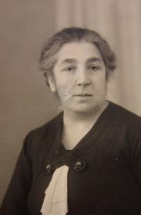 Babička Helena Deutschová, kterou zavraždili během transportu v Baranoviči
