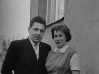 Lucie and František Žebrák in 1967