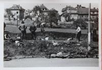 Mass killing in Bořislavka in Prague - 1945