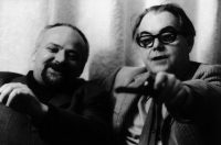 Ivan Vyskočil and Max Frisch, 1968